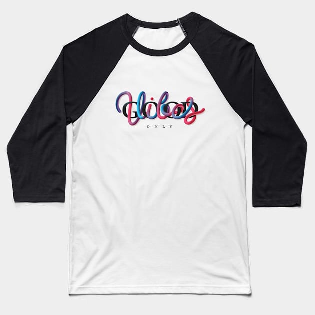 GOOD Vibes Only - Cool Design Baseball T-Shirt by OM Des